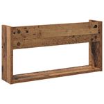 Casa si Gradina - Mobilier - Biblioteci si rafturi - Rafturi - Raft pentru reviste cu raft 2 pcs Lemn vechi 60 x 12 x 30 cm - Infinity.ro