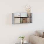Casa si Gradina - Mobilier - Biblioteci si rafturi - Rafturi - Raft pentru reviste Gri Sonoma 60 x 12 x 30 cm Lemn compozit - Infinity.ro