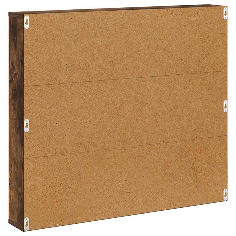Casa si Gradina - Mobilier - Biblioteci si rafturi - Rafturi - Raft pentru reviste 2 pcs Stejar fumuriu 80 x 12 x 70 cm - Infinity.ro