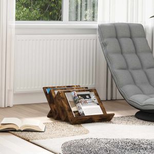 Raft pentru reviste cu raft Stejar fumuriu 53 x 40 x 28.5 cm
