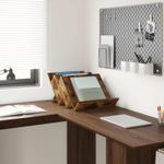 Casa si Gradina - Mobilier - Biblioteci si rafturi - Rafturi - Raft pentru reviste cu raft Stejar fumuriu 53 x 40 x 28.5 cm - Infinity.ro