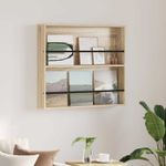 Casa si Gradina - Mobilier - Biblioteci si rafturi - Rafturi - Raft pentru reviste Stejar Sonoma 80 x 12 x 70 cm Lemn compozit - Infinity.ro