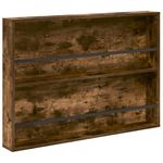 Casa si Gradina - Mobilier - Biblioteci si rafturi - Rafturi - Raft pentru reviste cu raft Stejar fumuriu 100 x 12 x 70 cm - Infinity.ro