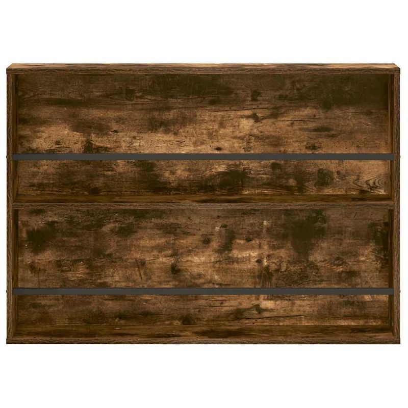 Casa si Gradina - Mobilier - Biblioteci si rafturi - Rafturi - Raft pentru reviste cu raft Stejar fumuriu 100 x 12 x 70 cm - Infinity.ro