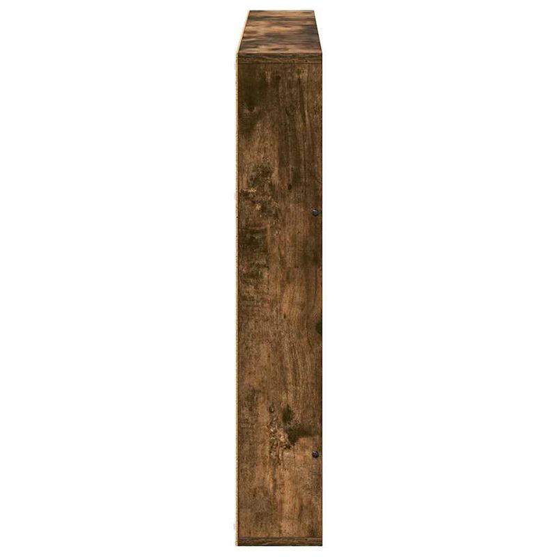 Casa si Gradina - Mobilier - Biblioteci si rafturi - Rafturi - Raft pentru reviste cu raft Stejar fumuriu 100 x 12 x 70 cm - Infinity.ro
