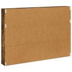 Casa si Gradina - Mobilier - Biblioteci si rafturi - Rafturi - Raft pentru reviste cu raft Stejar fumuriu 100 x 12 x 70 cm - Infinity.ro