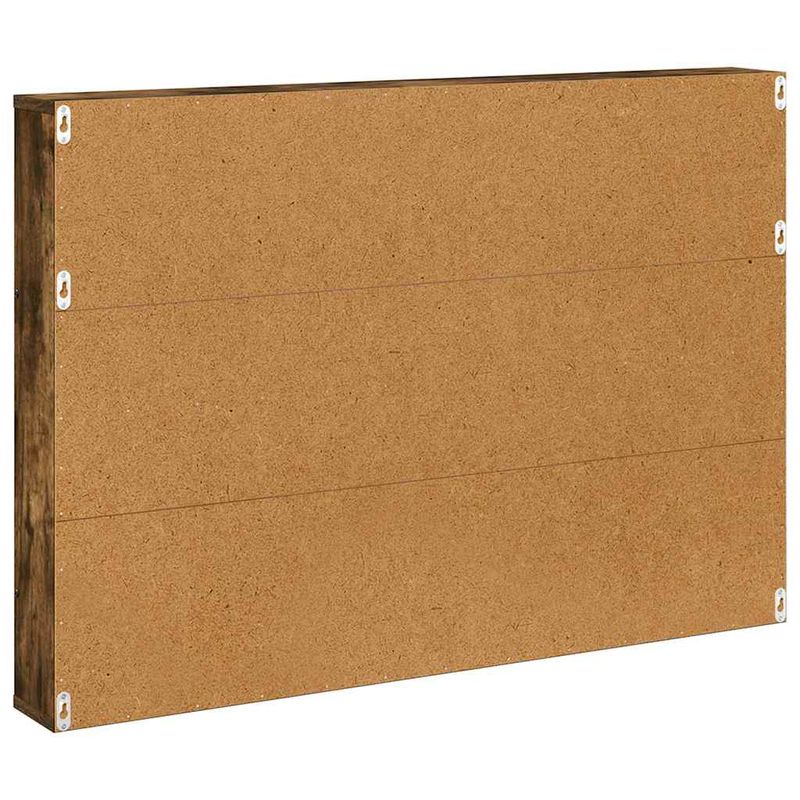 Casa si Gradina - Mobilier - Biblioteci si rafturi - Rafturi - Raft pentru reviste cu raft Stejar fumuriu 100 x 12 x 70 cm - Infinity.ro