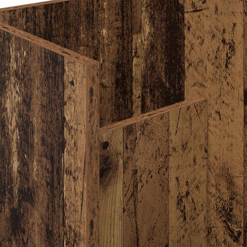 Casa si Gradina - Mobilier - Biblioteci si rafturi - Rafturi - Raft pentru reviste Lemn vechi 35 x 35 x 45 cm Lemn compozit - Infinity.ro