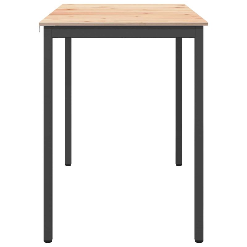 Casa si Gradina - Mobilier - Mese si birouri - Mese bucatarie si dining - Masa de bar natural 110 x 55 x 105 cm Lemn de pin masiv - Infinity.ro