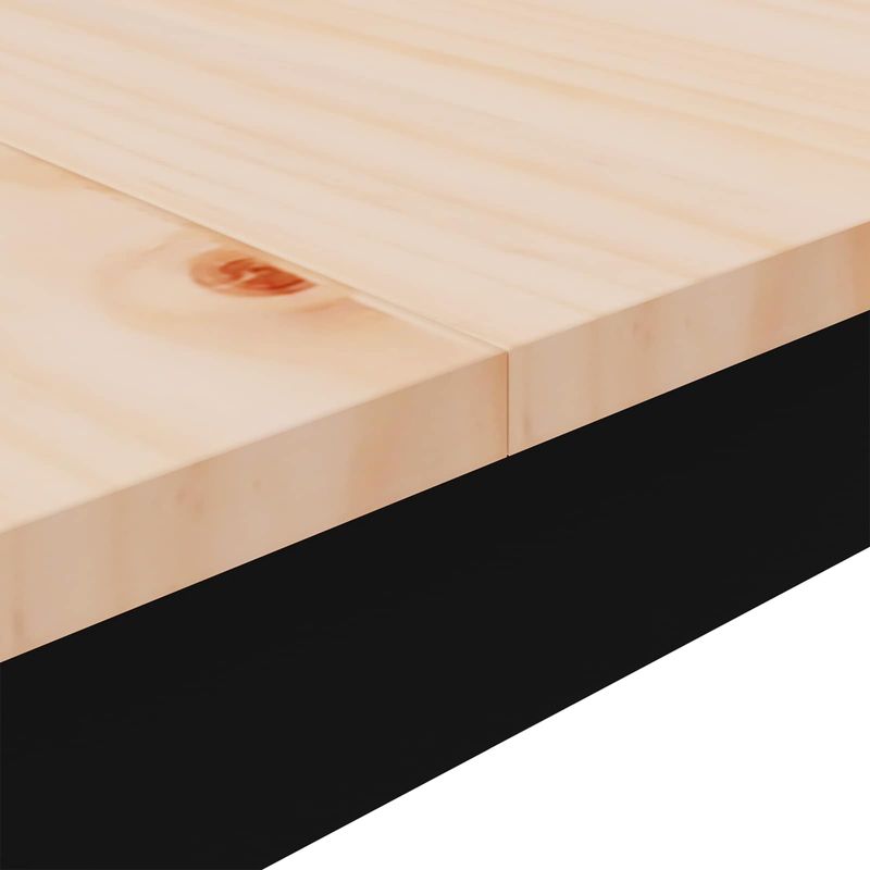 Casa si Gradina - Mobilier - Mese si birouri - Mese bucatarie si dining - Masa de bar natural 110 x 55 x 105 cm Lemn de pin masiv - Infinity.ro