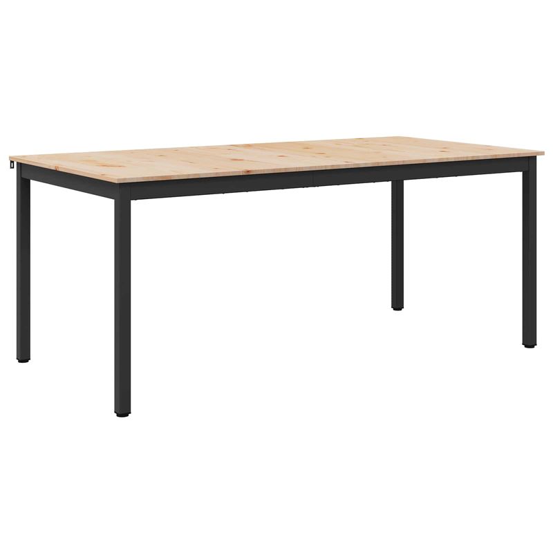 Casa si Gradina - Mobilier - Mese si birouri - Mese bucatarie si dining - Masa de dining natural 140 x 80 x 75 cm Lemn de pin masiv - Infinity.ro