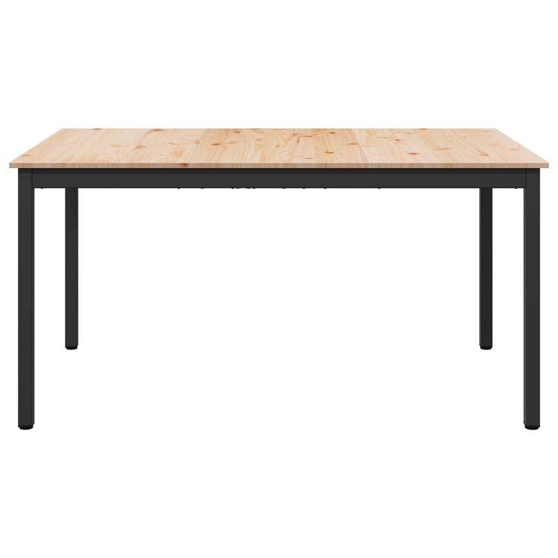 Casa si Gradina - Mobilier - Mese si birouri - Mese bucatarie si dining - Masa de dining natural 140 x 80 x 75 cm Lemn de pin masiv - Infinity.ro