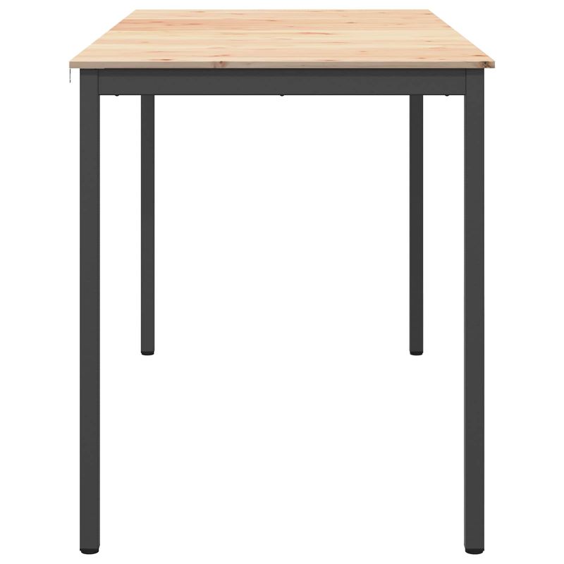Casa si Gradina - Mobilier - Mese si birouri - Mese bucatarie si dining - Masa de bar natural 110 x 55 x 105 cm Lemn de pin masiv - Infinity.ro