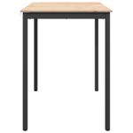 Casa si Gradina - Mobilier - Mese si birouri - Mese bucatarie si dining - Masa de bar natural 110 x 55 x 105 cm Lemn de pin masiv - Infinity.ro