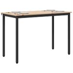 Casa si Gradina - Mobilier - Mese si birouri - Mese bucatarie si dining - Masa de dining natural 110 x 55 x 75 cm Lemn de pin masiv - Infinity.ro