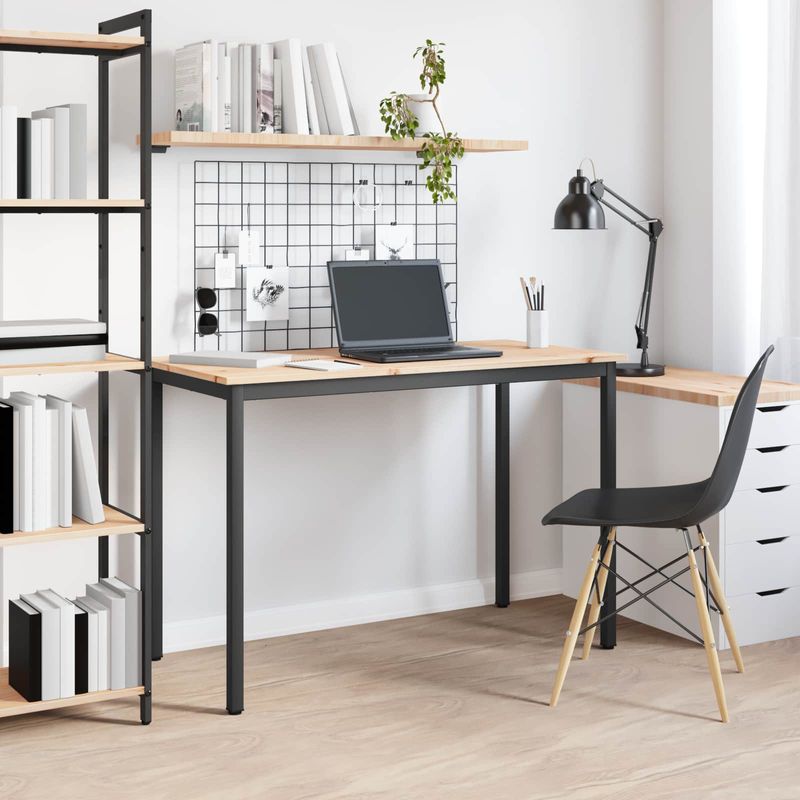 Casa si Gradina - Mobilier - Mese si birouri - Mese bucatarie si dining - Masa de dining natural 110 x 55 x 75 cm Lemn de pin masiv - Infinity.ro
