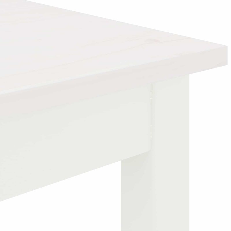 Casa si Gradina - Mobilier - Mese si birouri - Mese bucatarie si dining - Masa de bar Alb 110 x 55 x 105 cm Lemn de pin masiv - Infinity.ro