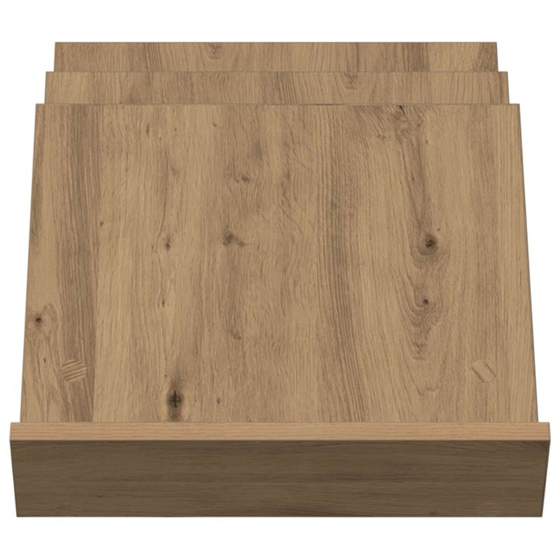 Casa si Gradina - Mobilier - Biblioteci si rafturi - Rafturi - Raft pentru reviste cu raft Stejar Artizanal 53 x 40 x 28.5 cm - Infinity.ro