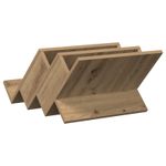 Casa si Gradina - Mobilier - Biblioteci si rafturi - Rafturi - Raft pentru reviste cu raft Stejar Artizanal 53 x 40 x 28.5 cm - Infinity.ro