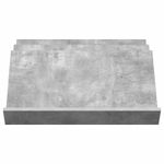 Casa si Gradina - Mobilier - Biblioteci si rafturi - Rafturi - Raft pentru reviste Gri Concret 65 x 53 x 28,5 cm Lemn compozit - Infinity.ro