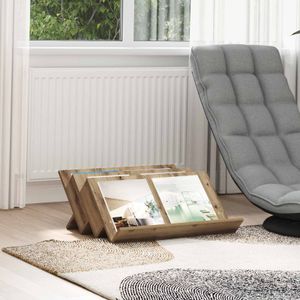 Raft pentru reviste cu raft Stejar Artizanal 65 x 53 x 28,5 cm