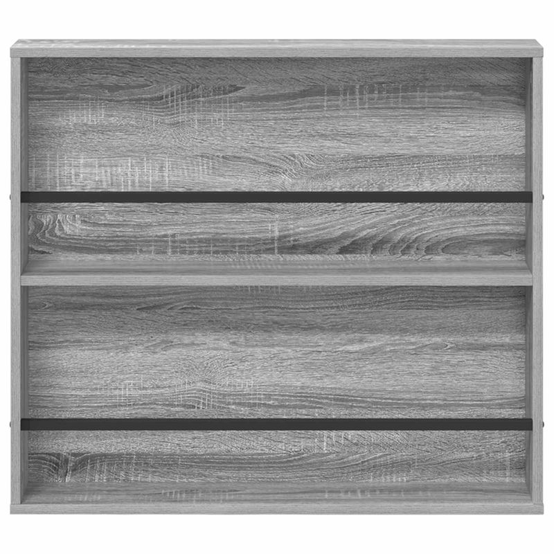 Casa si Gradina - Mobilier - Biblioteci si rafturi - Rafturi - Raft pentru reviste Gri Sonoma 80 x 12 x 70 cm Lemn compozit - Infinity.ro