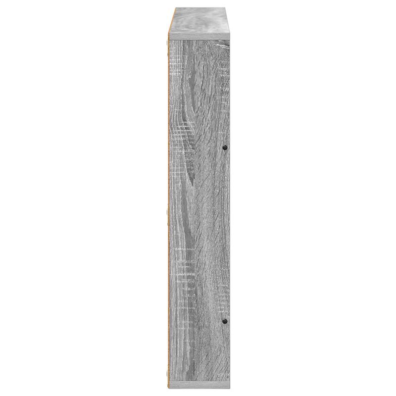 Casa si Gradina - Mobilier - Biblioteci si rafturi - Rafturi - Raft pentru reviste Gri Sonoma 80 x 12 x 70 cm Lemn compozit - Infinity.ro