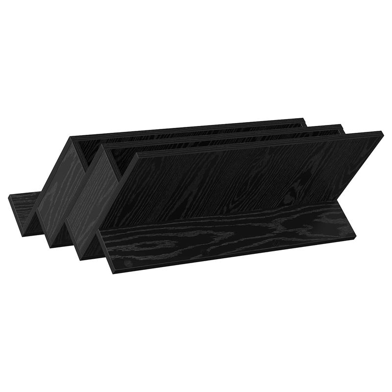 Casa si Gradina - Mobilier - Biblioteci si rafturi - Rafturi - Raft pentru reviste cu raft Stejar Negru 65 x 53 x 28,5 cm - Infinity.ro