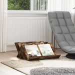 Casa si Gradina - Mobilier - Biblioteci si rafturi - Rafturi - Raft pentru reviste cu raft Stejar fumuriu 65 x 53 x 28,5 cm - Infinity.ro