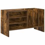Casa si Gradina - Mobilier - Dulapuri si sifoniere - Dulapuri - Dulap pentru discuri de vinil Stejar fumuriu 78,5 x 35 x 45 cm - Infinity.ro