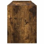 Casa si Gradina - Mobilier - Dulapuri si sifoniere - Dulapuri - Dulap pentru discuri de vinil Stejar fumuriu 78,5 x 35 x 45 cm - Infinity.ro