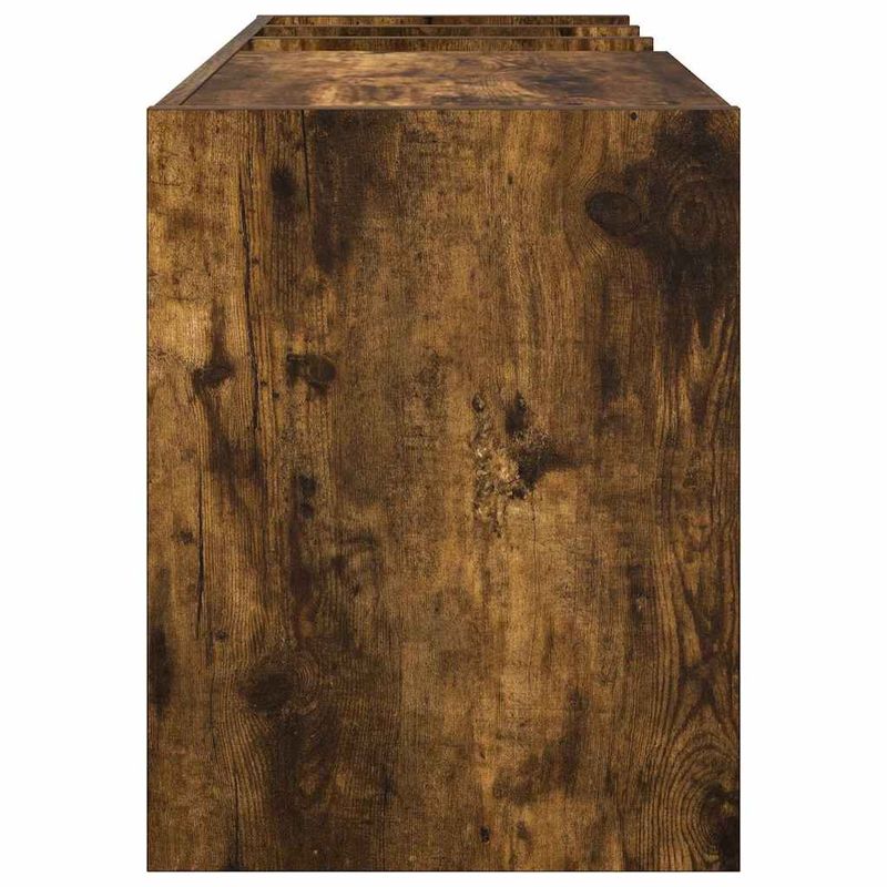 Casa si Gradina - Mobilier - Dulapuri si sifoniere - Dulapuri - Dulap pentru discuri de vinil Stejar fumuriu 78,5 x 35 x 45 cm - Infinity.ro