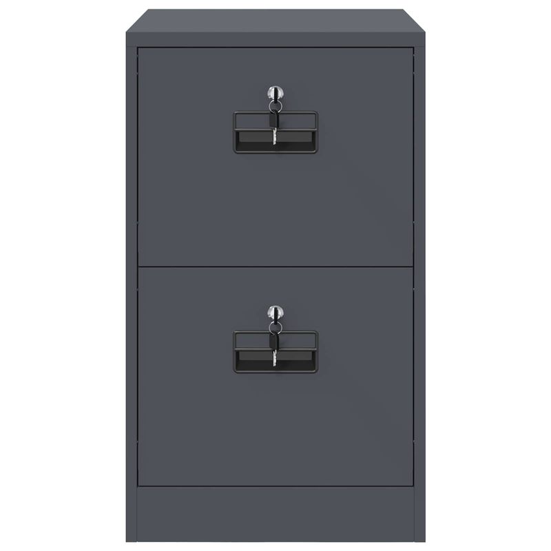 Casa si Gradina - Mobilier - Dulapuri si sifoniere - Dulapuri - Dulap pentru Fisiere cu sertar Antracit 44 x 50 x 106.5 cm - Infinity.ro