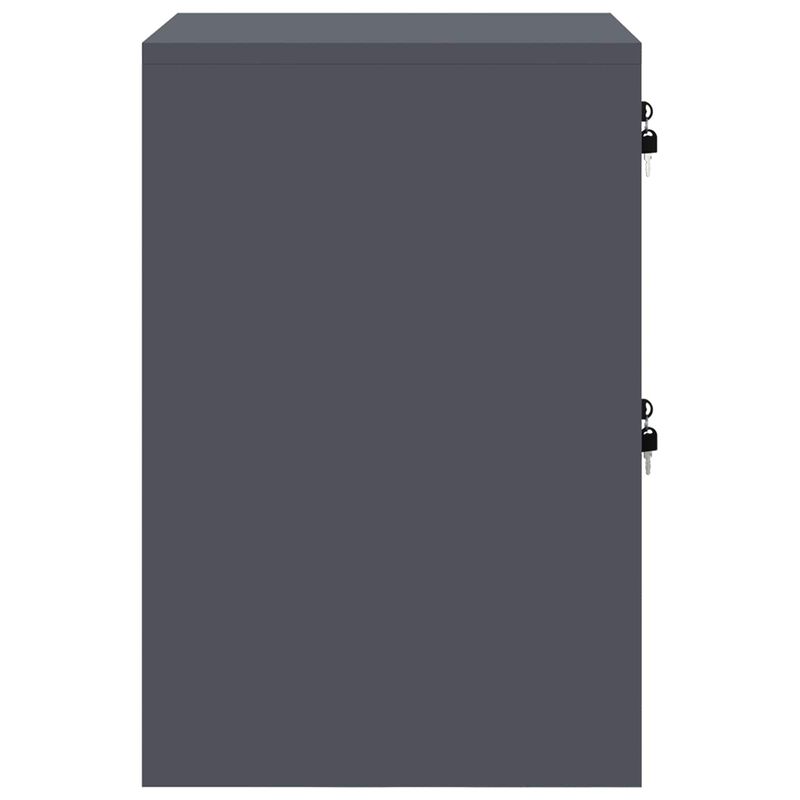 Casa si Gradina - Mobilier - Dulapuri si sifoniere - Dulapuri - Dulap pentru Fisiere cu sertar Antracit 44 x 50 x 106.5 cm - Infinity.ro