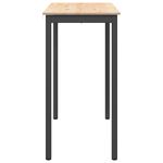 Casa si Gradina - Mobilier - Mese si birouri - Mese bucatarie si dining - Masa de bar natural 110 x 55 x 105 cm Lemn de pin masiv - Infinity.ro
