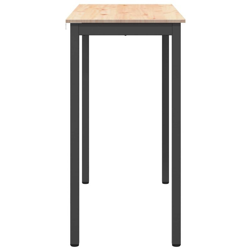 Casa si Gradina - Mobilier - Mese si birouri - Mese bucatarie si dining - Masa de bar natural 110 x 55 x 105 cm Lemn de pin masiv - Infinity.ro