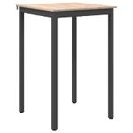 Casa si Gradina - Mobilier - Mese si birouri - Mese bucatarie si dining - Masa de bar natural 110 x 55 x 105 cm Lemn de pin masiv - Infinity.ro