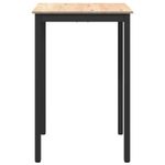 Casa si Gradina - Mobilier - Mese si birouri - Mese bucatarie si dining - Masa de bar natural 110 x 55 x 105 cm Lemn de pin masiv - Infinity.ro