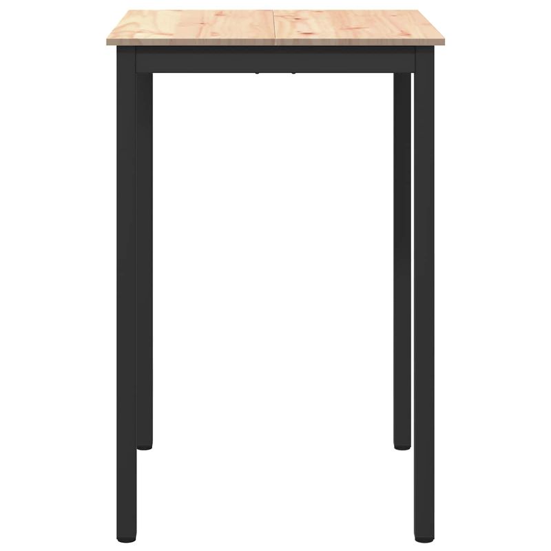Casa si Gradina - Mobilier - Mese si birouri - Mese bucatarie si dining - Masa de bar natural 110 x 55 x 105 cm Lemn de pin masiv - Infinity.ro