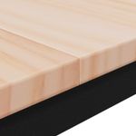 Casa si Gradina - Mobilier - Mese si birouri - Mese bucatarie si dining - Masa de bar natural 110 x 55 x 105 cm Lemn de pin masiv - Infinity.ro