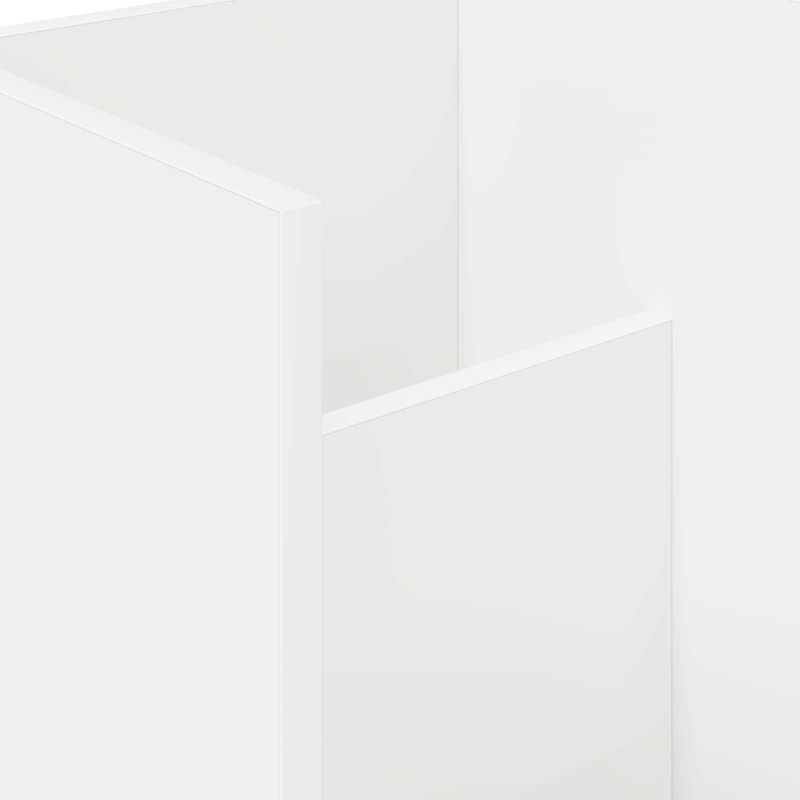 Casa si Gradina - Mobilier - Biblioteci si rafturi - Rafturi - Raft pentru reviste cu raft Alb 35 x 35 x 45 cm Lemn compozit - Infinity.ro