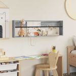 Casa si Gradina - Mobilier - Biblioteci si rafturi - Rafturi - Raft pentru reviste Gri Sonoma 100 x 12 x 30 cm Lemn compozit - Infinity.ro