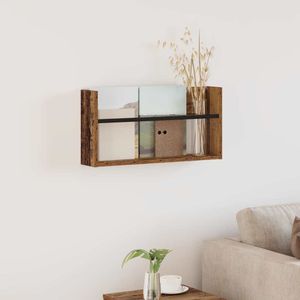 Raft pentru reviste Lemn vechi 60 x 12 x 30 cm Lemn compozit