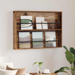 Casa si Gradina - Mobilier - Biblioteci si rafturi - Rafturi - Raft pentru reviste Lemn vechi 100 x 12 x 70 cm Lemn compozit - Infinity.ro