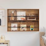 Casa si Gradina - Mobilier - Biblioteci si rafturi - Rafturi - Raft pentru reviste Lemn vechi 100 x 12 x 70 cm Lemn compozit - Infinity.ro