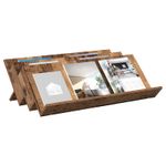 Casa si Gradina - Mobilier - Biblioteci si rafturi - Rafturi - Raft pentru reviste Lemn vechi 90 x 53 x 28,5 cm Lemn compozit - Infinity.ro