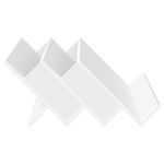 Casa si Gradina - Mobilier - Biblioteci si rafturi - Rafturi - Raft pentru reviste cu raft Alb 65 x 53 x 28,5 cm Lemn compozit - Infinity.ro