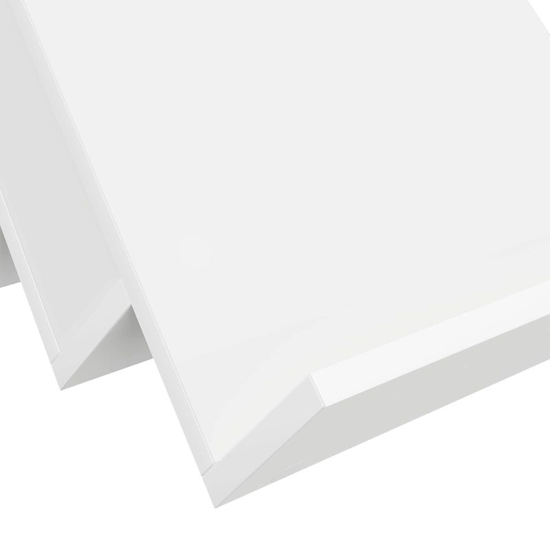 Casa si Gradina - Mobilier - Biblioteci si rafturi - Rafturi - Raft pentru reviste cu raft Alb 65 x 53 x 28,5 cm Lemn compozit - Infinity.ro