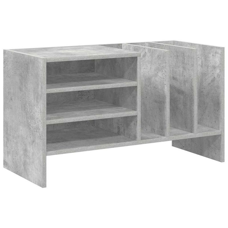 Casa si Gradina - Mobilier - Dulapuri si sifoniere - Dulapuri - Dulap pentru discuri de vinil Gri din beton 78,5 x 35 x 45 cm - Infinity.ro