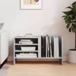 Casa si Gradina - Mobilier - Dulapuri si sifoniere - Dulapuri - Dulap pentru discuri de vinil Gri din beton 78,5 x 35 x 45 cm - Infinity.ro